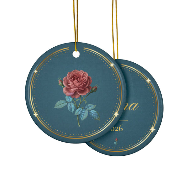 June Birth Flower Ornament