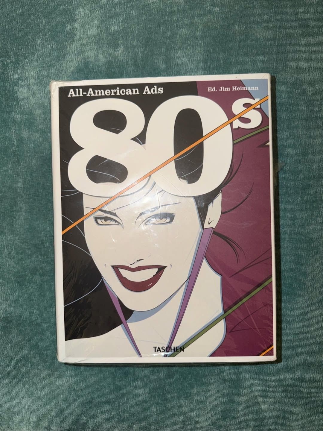 Vintage Taschen All-American Ads of the 80s art book