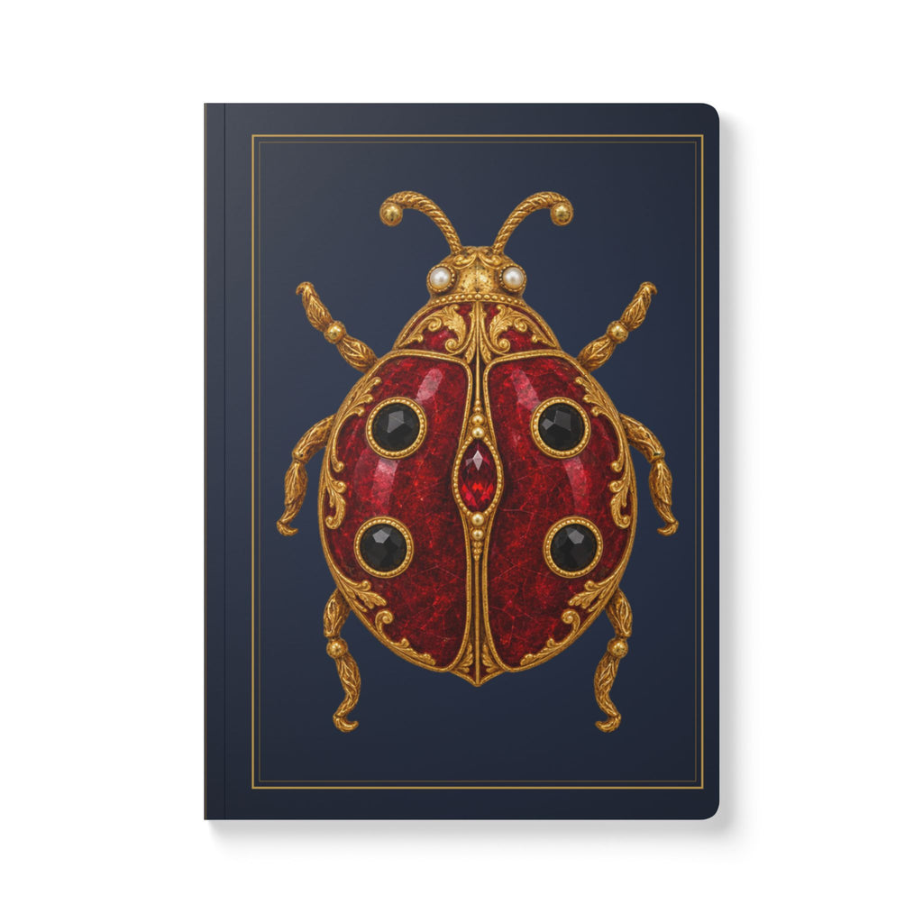 Jeweled insect journal back cover