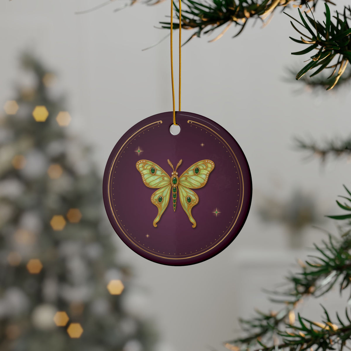 May Birthstone Ornament