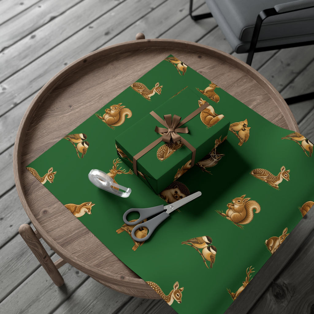 Woodland Creatures Wrapping Paper