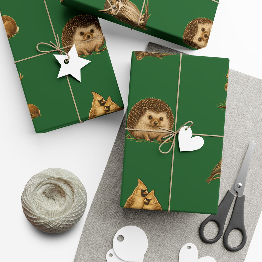 Woodland Creatures Wrapping Paper