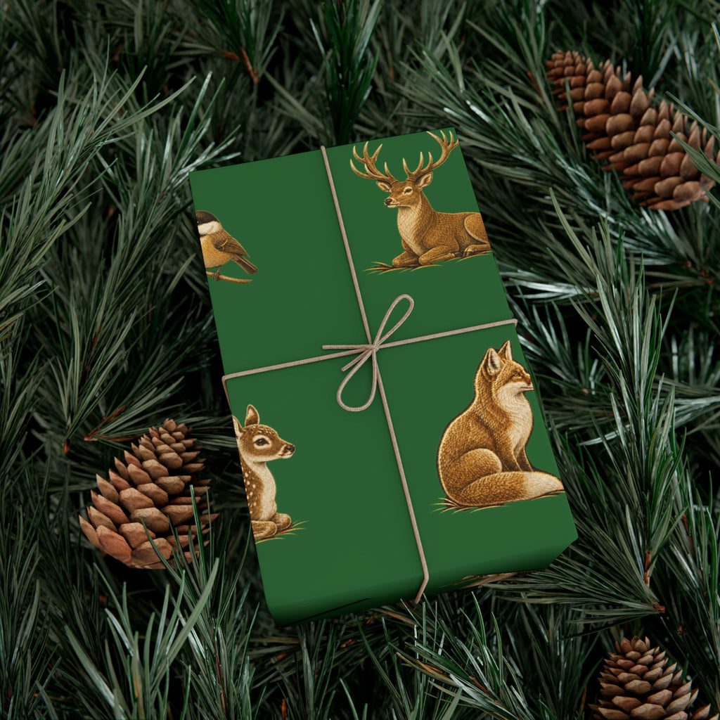 Woodland Creatures Wrapping Paper