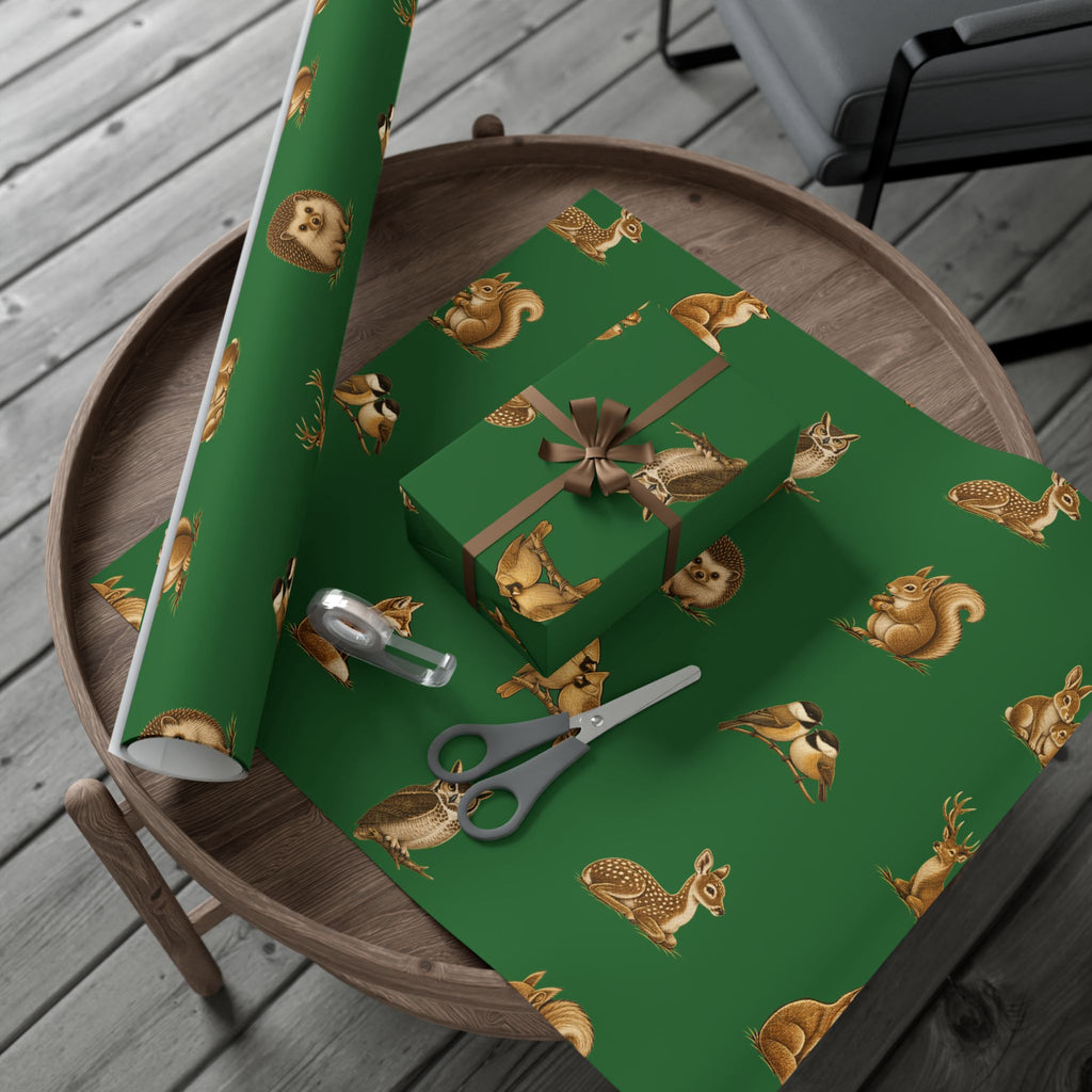 Woodland Creatures Wrapping Paper