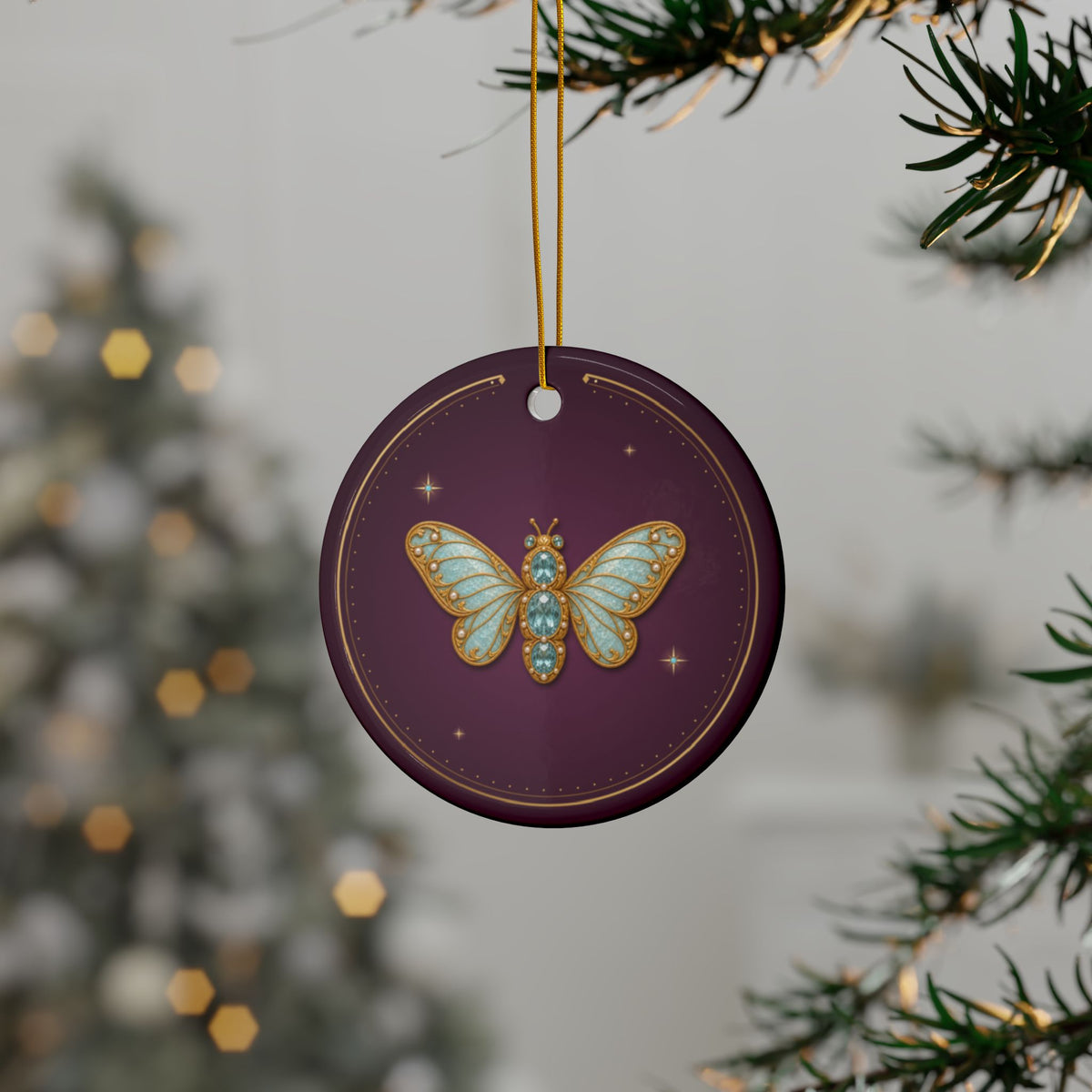 March Birthstone Ornament