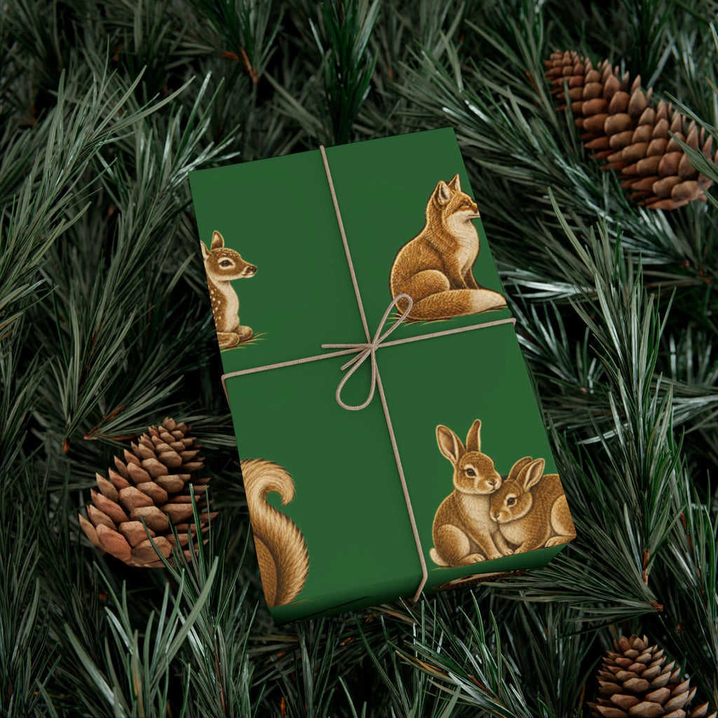 Woodland Creatures Wrapping Paper