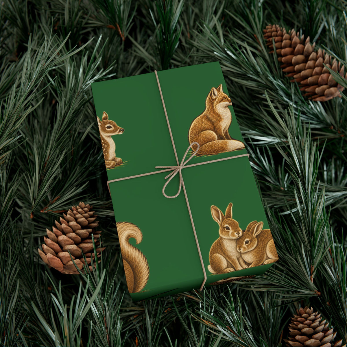 Woodland Creatures Wrapping Paper