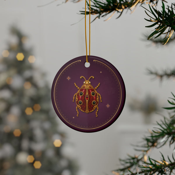 January Birthstone Ornament