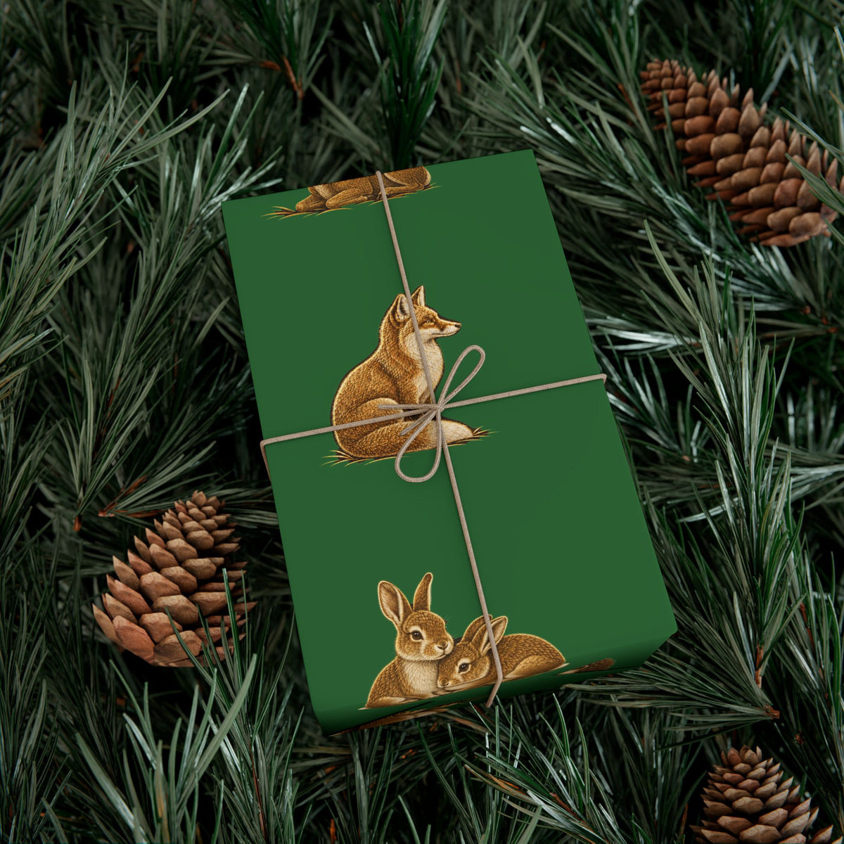 Woodland Creatures Wrapping Paper
