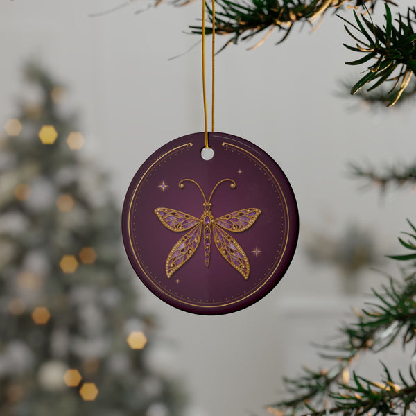 February Birthstone Ornament