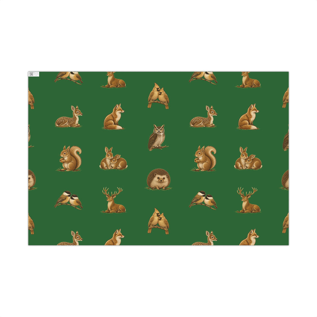 Woodland Creatures Wrapping Paper