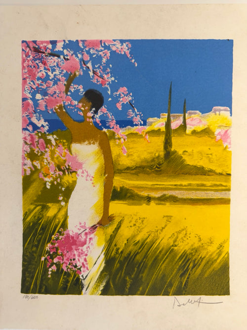 Signed, numbered Emile Bellet limited edition print, 180/650
