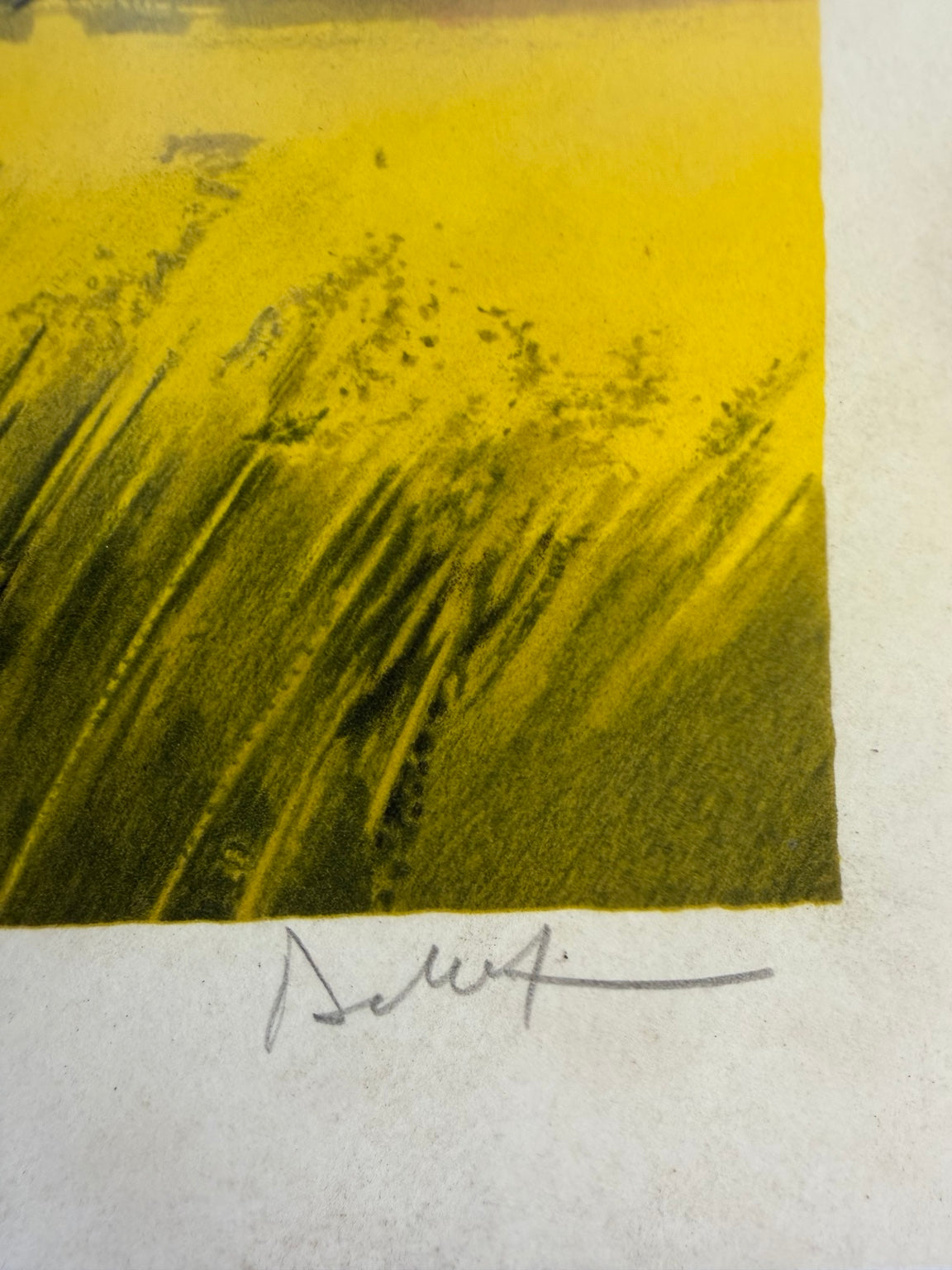 Signed, numbered Emile Bellet limited edition print, 180/650, view 3
