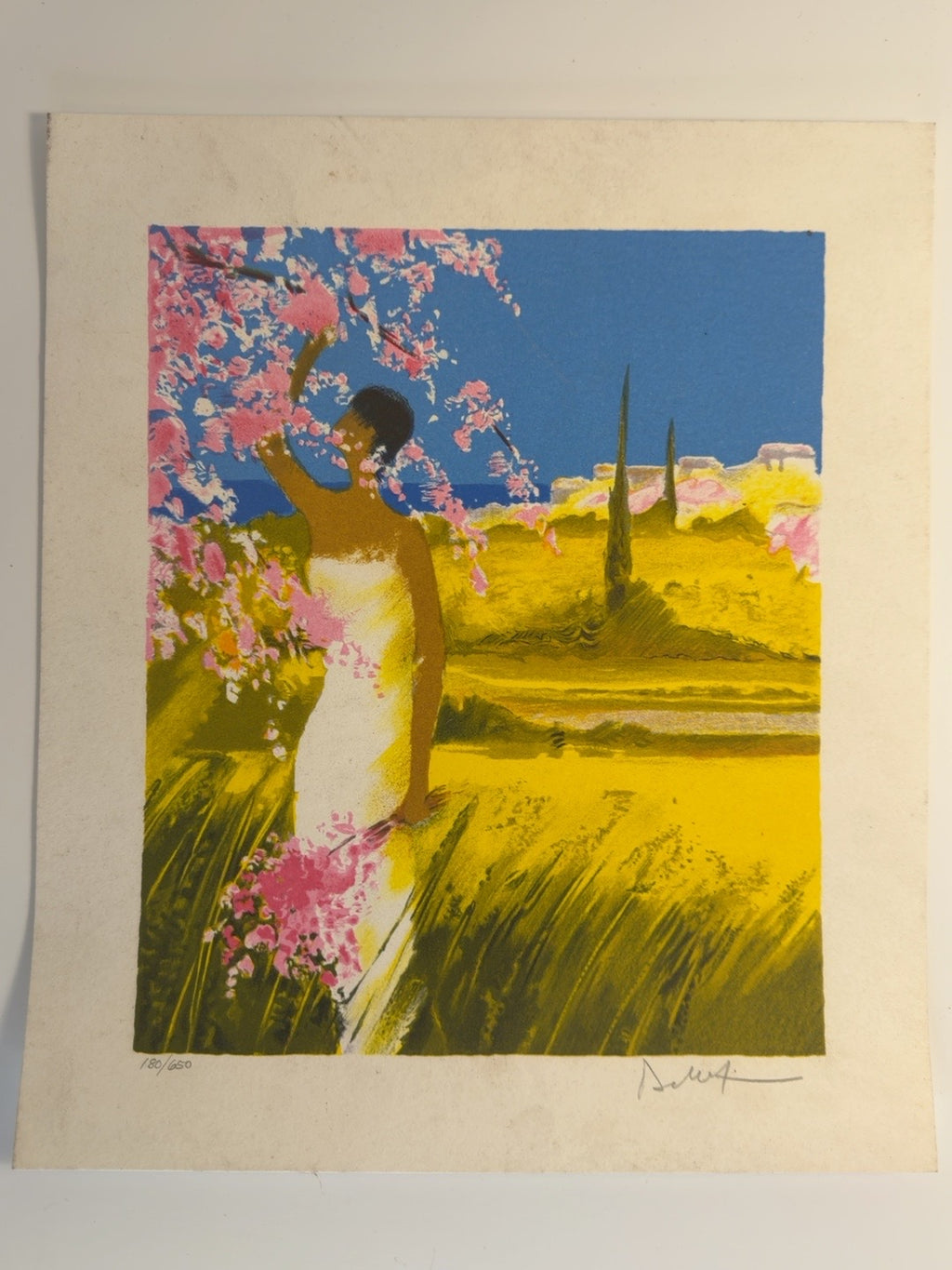 Signed, numbered Emile Bellet limited edition print, 180/650, view 6