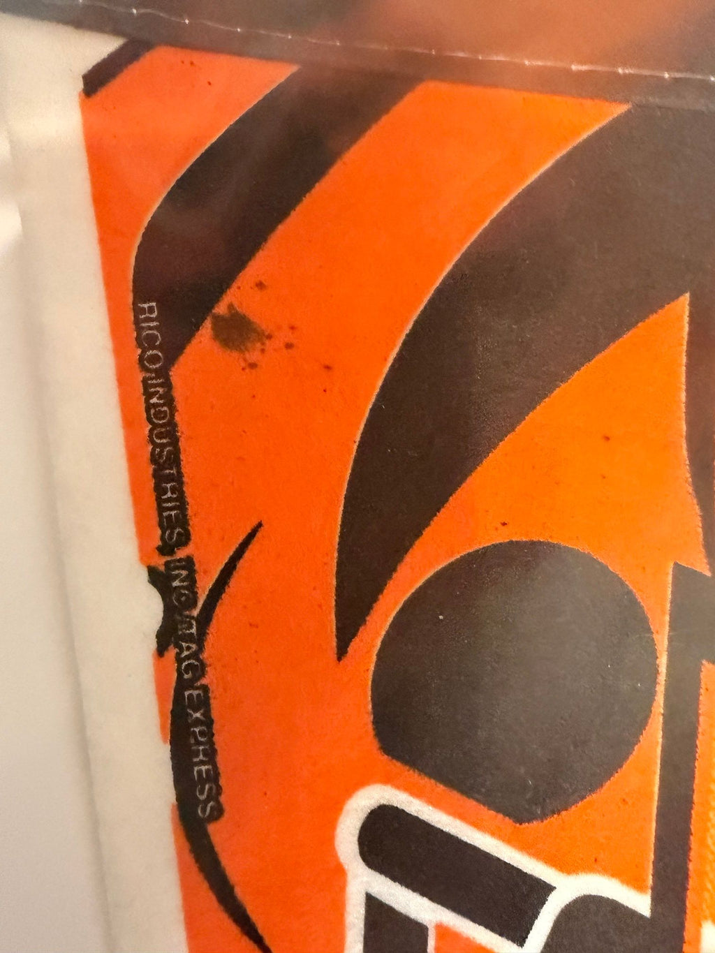 Rico Industries Tag Express mark and small spot