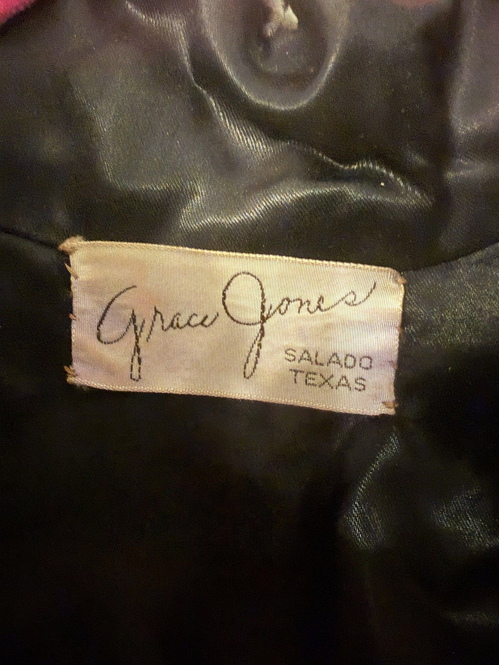 Grace Jones Salado Texas label