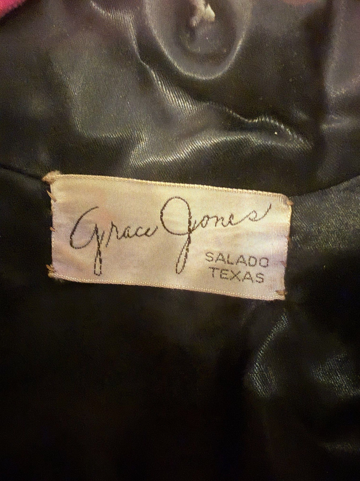 Grace Jones Salado Texas label