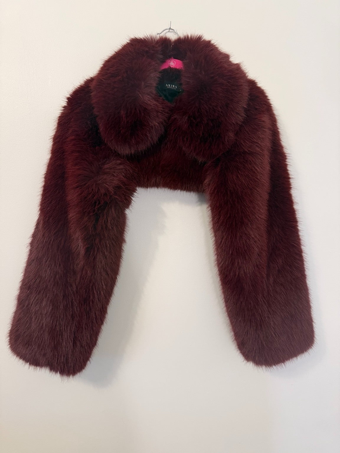 AKIRA faux fur jacket