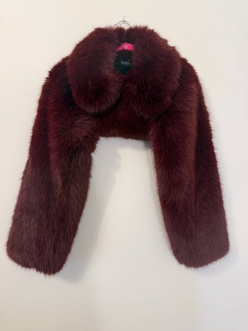 AKIRA faux fur jacket