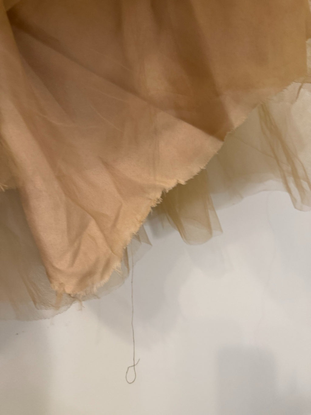 Oyemwen tulle ruffle pants detail