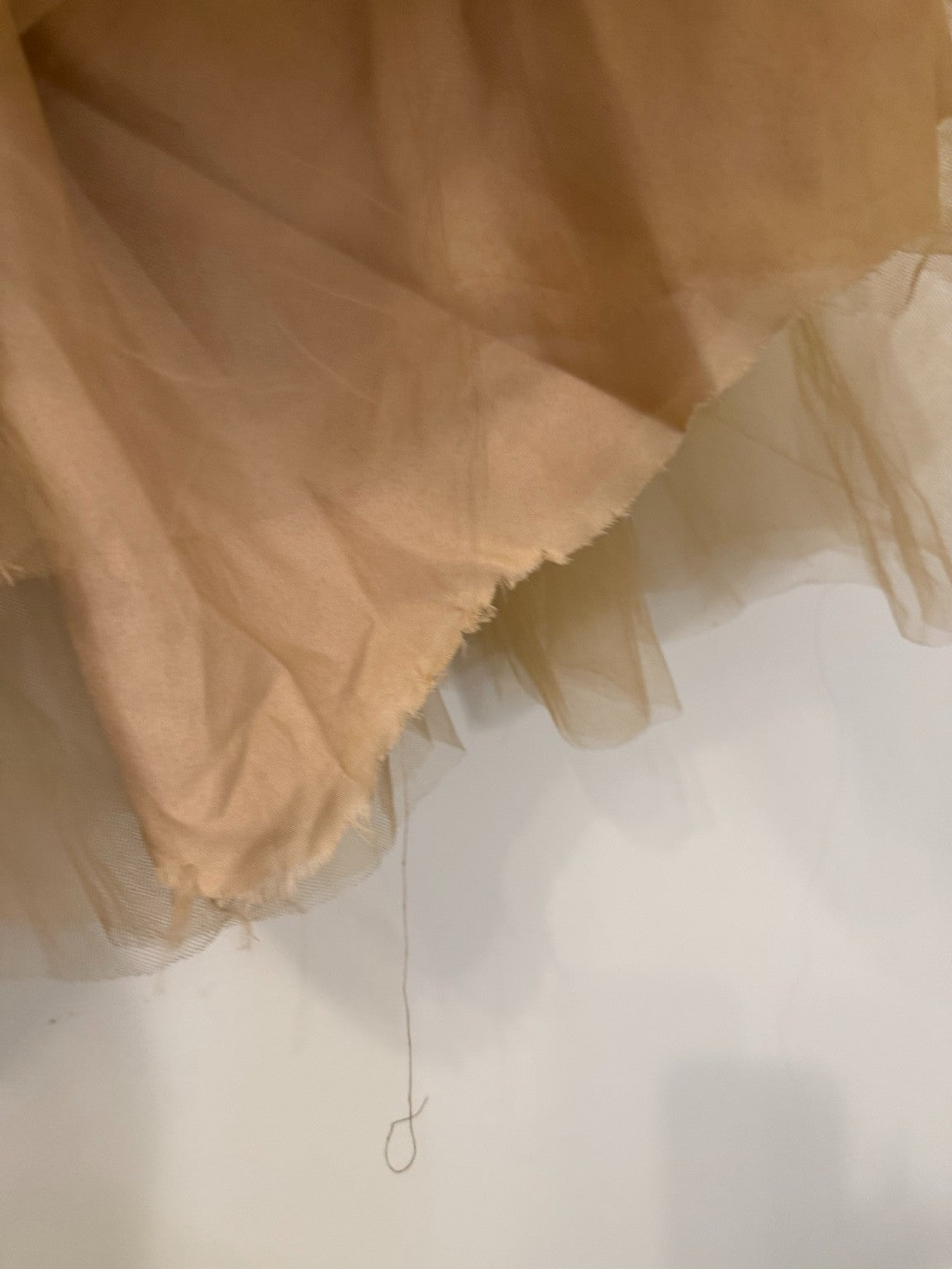Oyemwen tulle ruffle pants detail